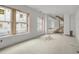 Unfinished living room with new windows, showing a house under construction at 723 N Cleveland St, Indianapolis, IN 46202