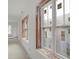 Interior walls and windows under construction at 723 N Cleveland St, Indianapolis, IN 46202