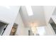 Bathroom with a chandelier and high ceilings at 2133 N Talbott St, Indianapolis, IN 46202