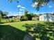 Large backyard with sheds and open space at 3106 Newton Ave, Indianapolis, IN 46201