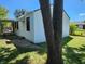 House exterior, backyard with shed and grass at 3106 Newton Ave, Indianapolis, IN 46201