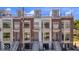 Three-story townhouses with modern design at 671 E 16Th St, Indianapolis, IN 46202