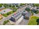 Aerial view of property location and neighborhood at 671 E 16Th St, Indianapolis, IN 46202