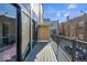 Private deck with wood flooring and a pergola at 673 E 16Th St, Indianapolis, IN 46202