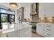 Modern kitchen with stainless steel appliances and white cabinets at 675 E 16Th St, Indianapolis, IN 46202