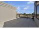 Expansive rooftop deck with city views and modern tile at 675 E 16Th St, Indianapolis, IN 46202