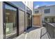 Private deck with access to kitchen, and pergola at 675 E 16Th St, Indianapolis, IN 46202