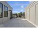 Spacious rooftop deck with city views and modern tile at 675 E 16Th St, Indianapolis, IN 46202