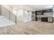Modern basement kitchen with stainless steel appliances at 505 S East St, Indianapolis, IN 46203