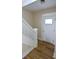 Interior entryway with hardwood floors and staircase at 209 N Pershing Ave, Indianapolis, IN 46222