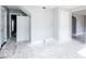 Bathroom with new paint and tile floors ready for renovation at 819 E 49Th St, Indianapolis, IN 46205