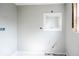 Unfinished bathroom with new paint and fixtures at 819 E 49Th St, Indianapolis, IN 46205