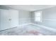 Empty bedroom with gray walls and hardwood floors at 819 E 49Th St, Indianapolis, IN 46205