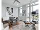 Bright and airy living room with large windows and a modern aesthetic at 319 E 16Th St # 202, Indianapolis, IN 46202