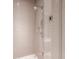 Walk-in shower with glass enclosure and modern fixtures at 855 N East St # 303-B, Indianapolis, IN 46202
