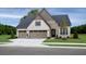 New craftsman style home with three car garage and landscaped yard at 0 E 239Th St, Noblesville, IN 46060