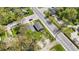 Two houses and surrounding neighborhood, high angle view at 3002 N Olney St, Indianapolis, IN 46218