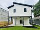 Covered patio with concrete flooring and a ceiling fan at 421 S Randolph St, Indianapolis, IN 46201