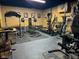 Finished basement with home gym equipment at 675 Woodruff Place West Dr, Indianapolis, IN 46201
