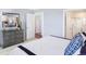 Main bedroom with dresser and ensuite bath at 6941 E Bean Blossom Dr, Camby, IN 46113