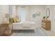 Bright bedroom with a comfortable bed and plenty of natural light at 3798 Andean Dr, Bargersville, IN 46106