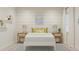 Serene bedroom with a comfortable bed and calming decor at 3798 Andean Dr, Bargersville, IN 46106