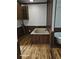Bathroom with built in tub and wood wall paneling at 1515 S Park Ave, Alexandria, IN 46001
