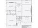 First floor plan with dimensions for each room at 909 E 38Th St, Indianapolis, IN 46205