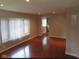 Bright and airy living room with hardwood floors at 3912 Terrace Ave, Indianapolis, IN 46203