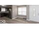 Modern kitchen with stainless steel appliances and vinyl flooring at 3755 N Hawthorne Ln, Indianapolis, IN 46218