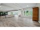 Spacious finished basement with hardwood floors and access to backyard at 4023 Cedar Hills N Dr, Greenwood, IN 46143