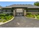 Triple car garage with covered entryway at 4023 Cedar Hills N Dr, Greenwood, IN 46143