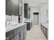 Large bathroom with soaking tub and double vanity at 4023 Cedar Hills N Dr, Greenwood, IN 46143