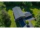 Large detached garage with ample storage space for cars, tools, and equipment at 4023 Cedar Hills N Dr, Greenwood, IN 46143