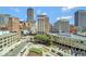 Stunning city views from the condo's high floor at 1 Virginia Ave # 703, Indianapolis, IN 46204