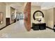 Elegant building lobby with modern decor at 1 Virginia Ave # 703, Indianapolis, IN 46204