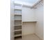 Large closet with shelving and hanging space at 6835 Fox Lake S Dr, Indianapolis, IN 46278