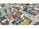 Aerial view of property in urban setting at 531 E North St, Indianapolis, IN 46204