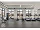 State-of-the-art gym with various equipment including treadmills and weight machines at 877 N East St # 104, Indianapolis, IN 46202