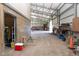 Spacious tack room with ample storage and room for equipment at 9407 N Whitney Way, Monrovia, IN 46157
