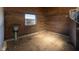 Empty horse stall with hay and feeder at 9407 N Whitney Way, Monrovia, IN 46157
