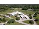 Equestrian property overview, showing barns and paddocks at 9407 N Whitney Way, Monrovia, IN 46157