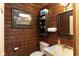 Small bathroom with sink, toilet, and shelving at 9407 N Whitney Way, Monrovia, IN 46157