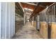 Row of horse stalls with wooden doors at 9407 N Whitney Way, Monrovia, IN 46157