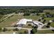 Aerial view of the property and surrounding landscape at 9407 N Whitney Way, Monrovia, IN 46157
