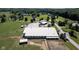 Aerial view of equestrian property and surrounding landscape at 9407 N Whitney Way, Monrovia, IN 46157