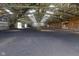 Spacious indoor riding arena with a sand footing and metal frame at 9407 N Whitney Way, Monrovia, IN 46157