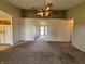 Bright living room with hardwood floors and access to the kitchen at 1096 Bumblebee Way, Greenfield, IN 46140