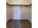 Spacious closet with double hanging rods at 1096 Bumblebee Way, Greenfield, IN 46140