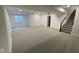 Spacious unfinished basement with neutral carpeting at 6272 Willow Branch Way, Plainfield, IN 46168